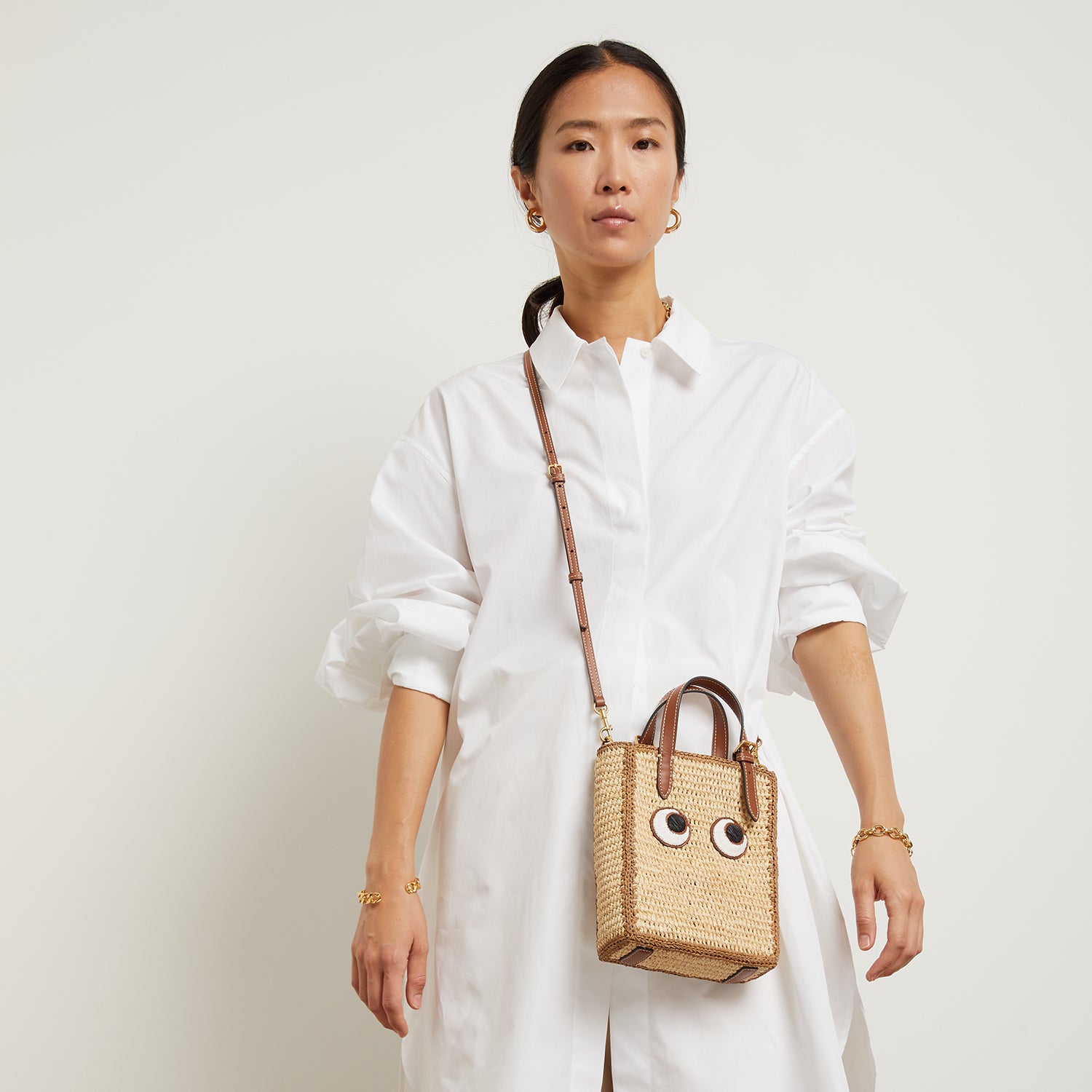 アイズ N/S ミニ トート | Anya Hindmarch JP