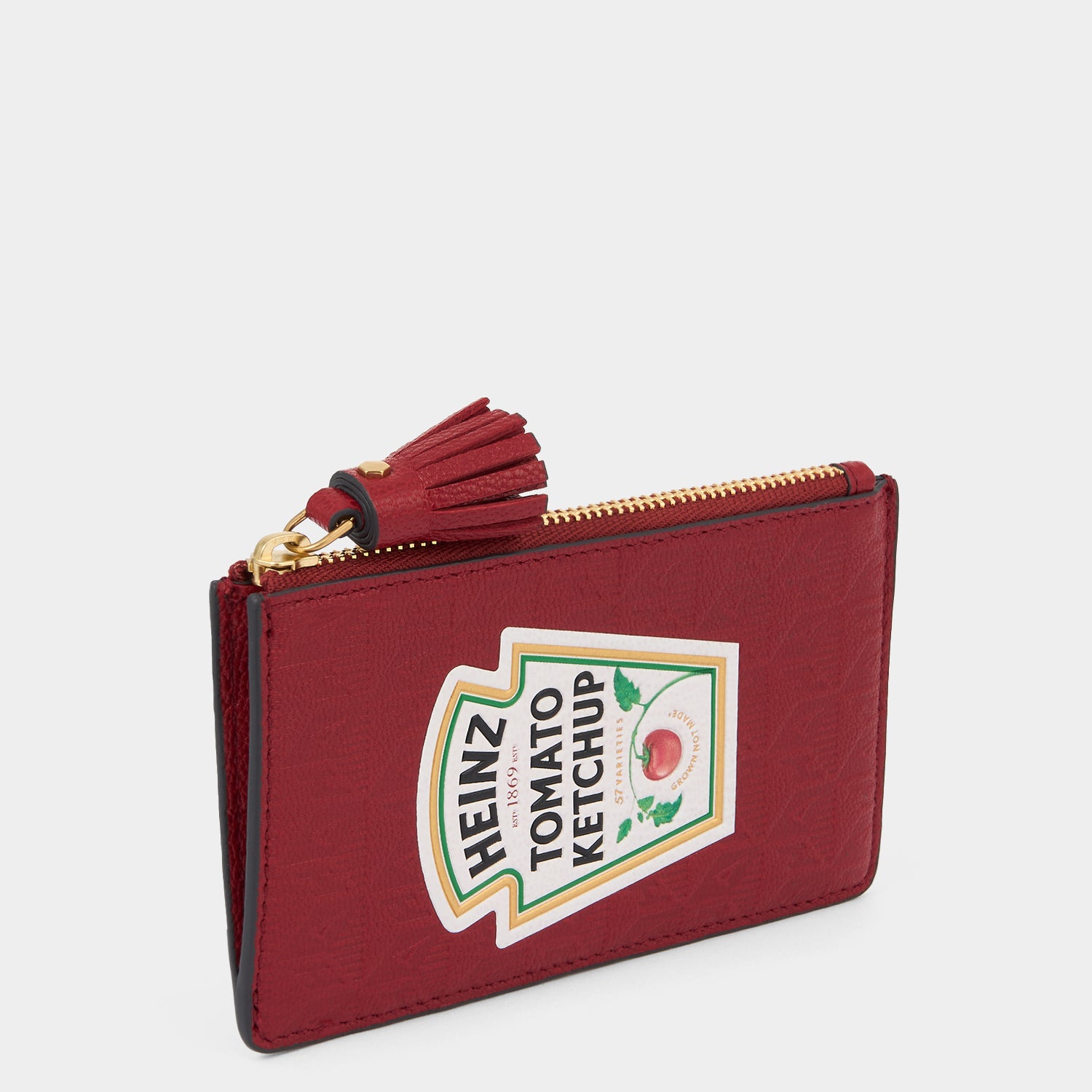 Heinz Tomato Ketchup」ジップ カードケース | Anya Hindmarch JP