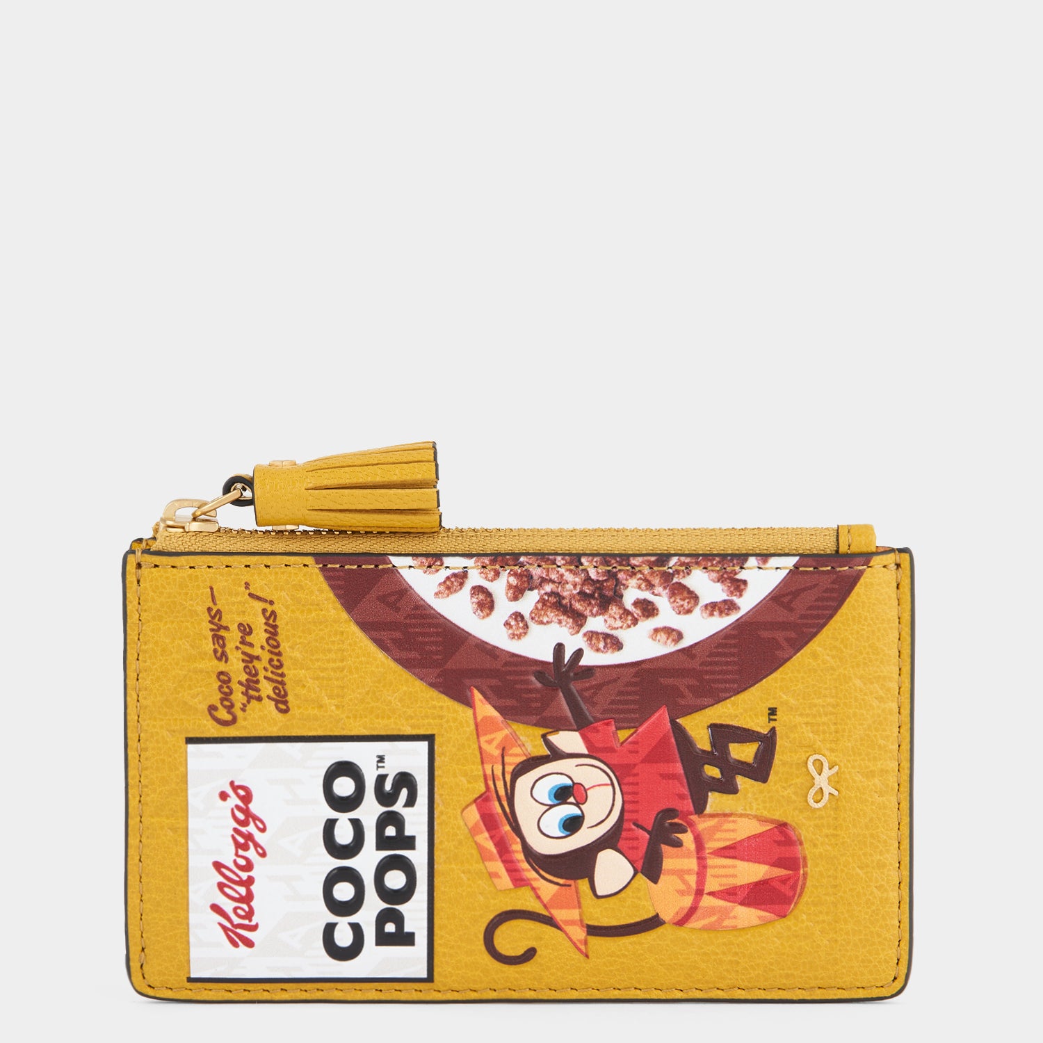 「Coco Pops」ジップカードケース -

          
            Capra Leather in Mustard -
          

          Anya Hindmarch JP

