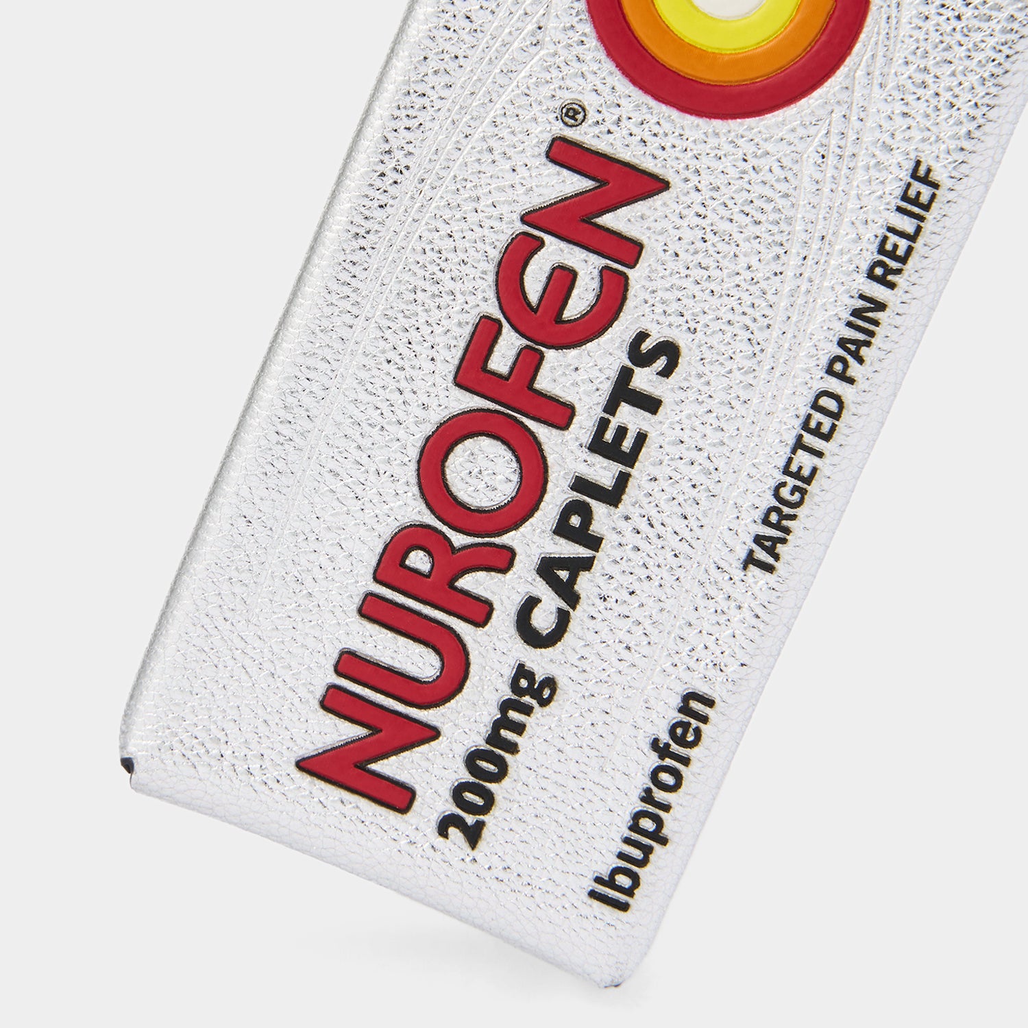 「Nurofen」チャーム -

          
            Soft Metallic Capra in Silver -
          

          Anya Hindmarch JP
