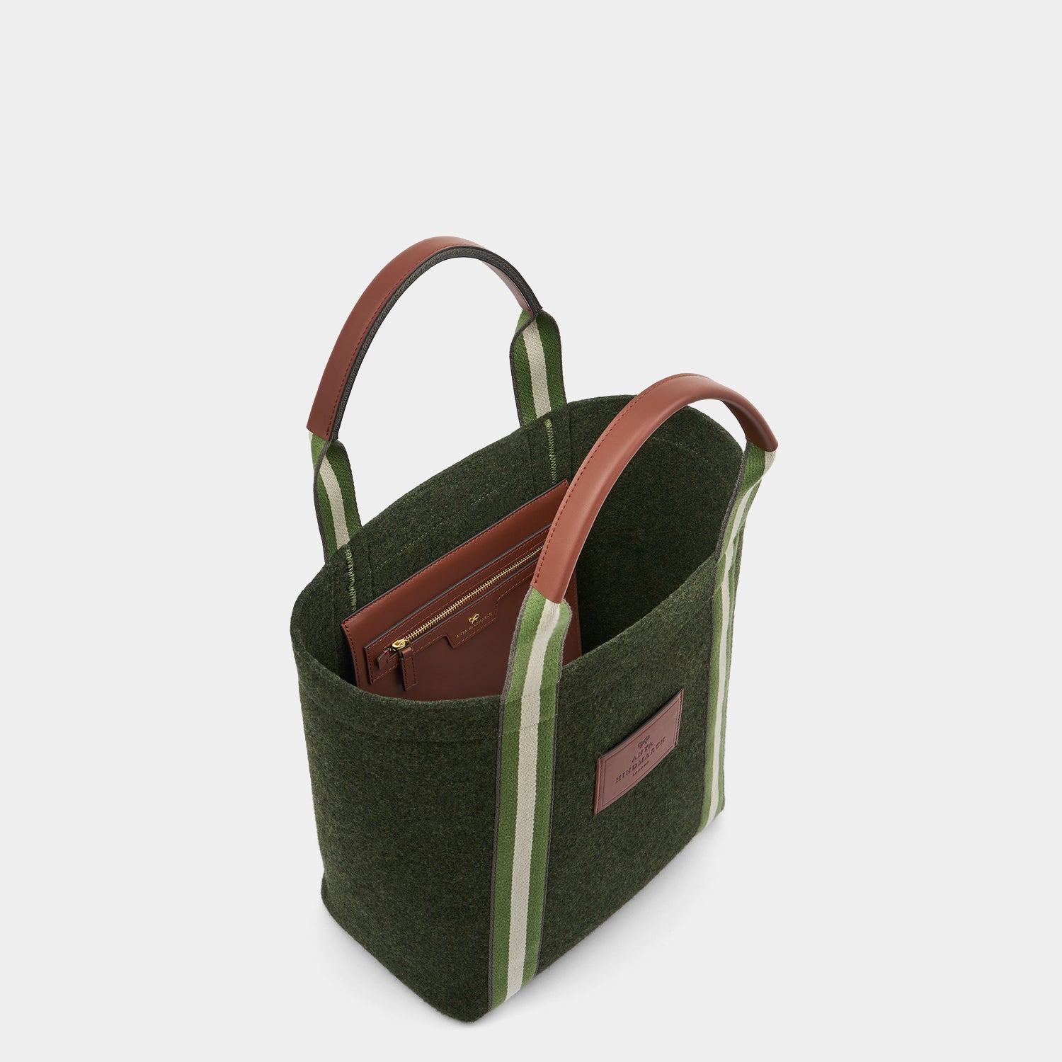 スモール ポント トート -

          
            Recycled Wool Felt in Dark Moss -
          

          Anya Hindmarch JP
