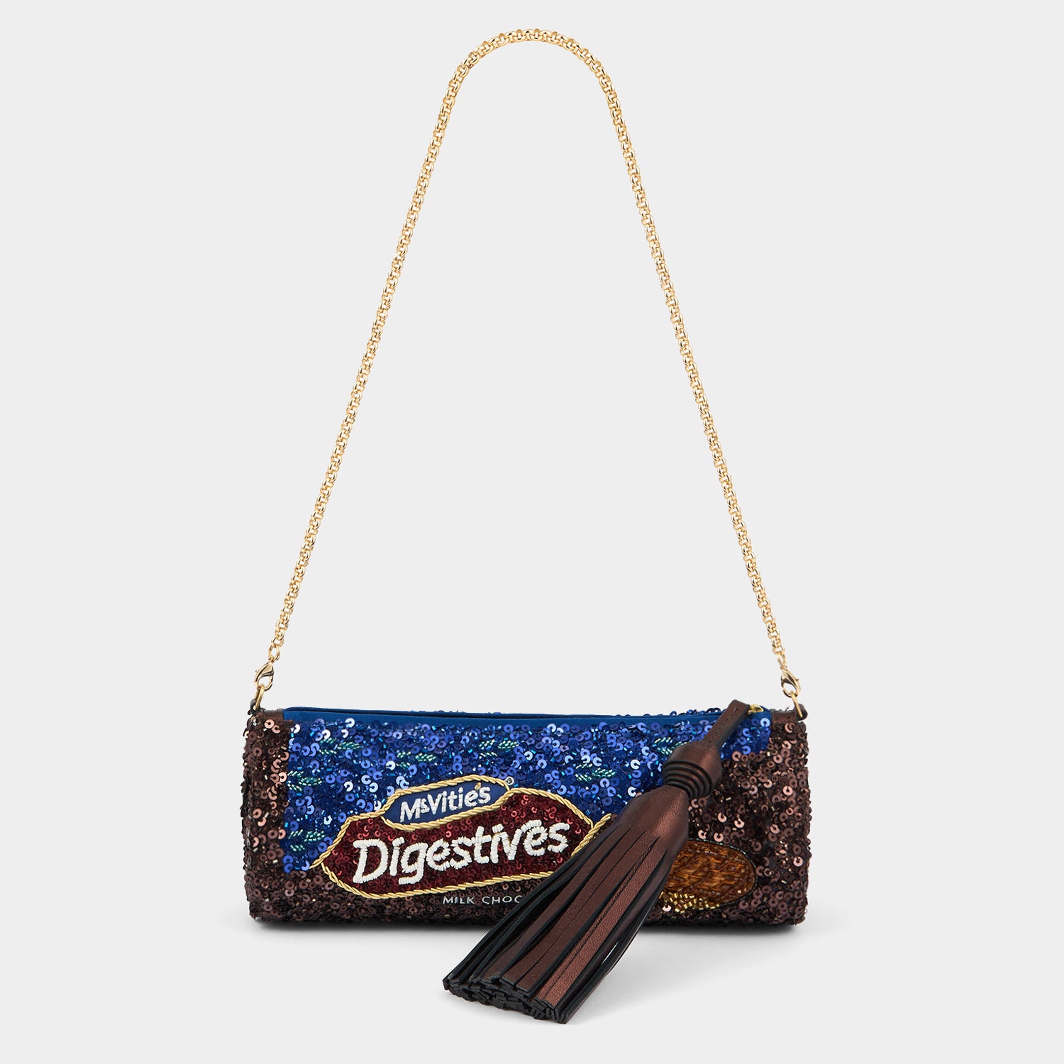 「Digestives」タッセル クラッチ -

          
            Embellished Recycled Satin in Hazelnut -
          

          Anya Hindmarch JP
