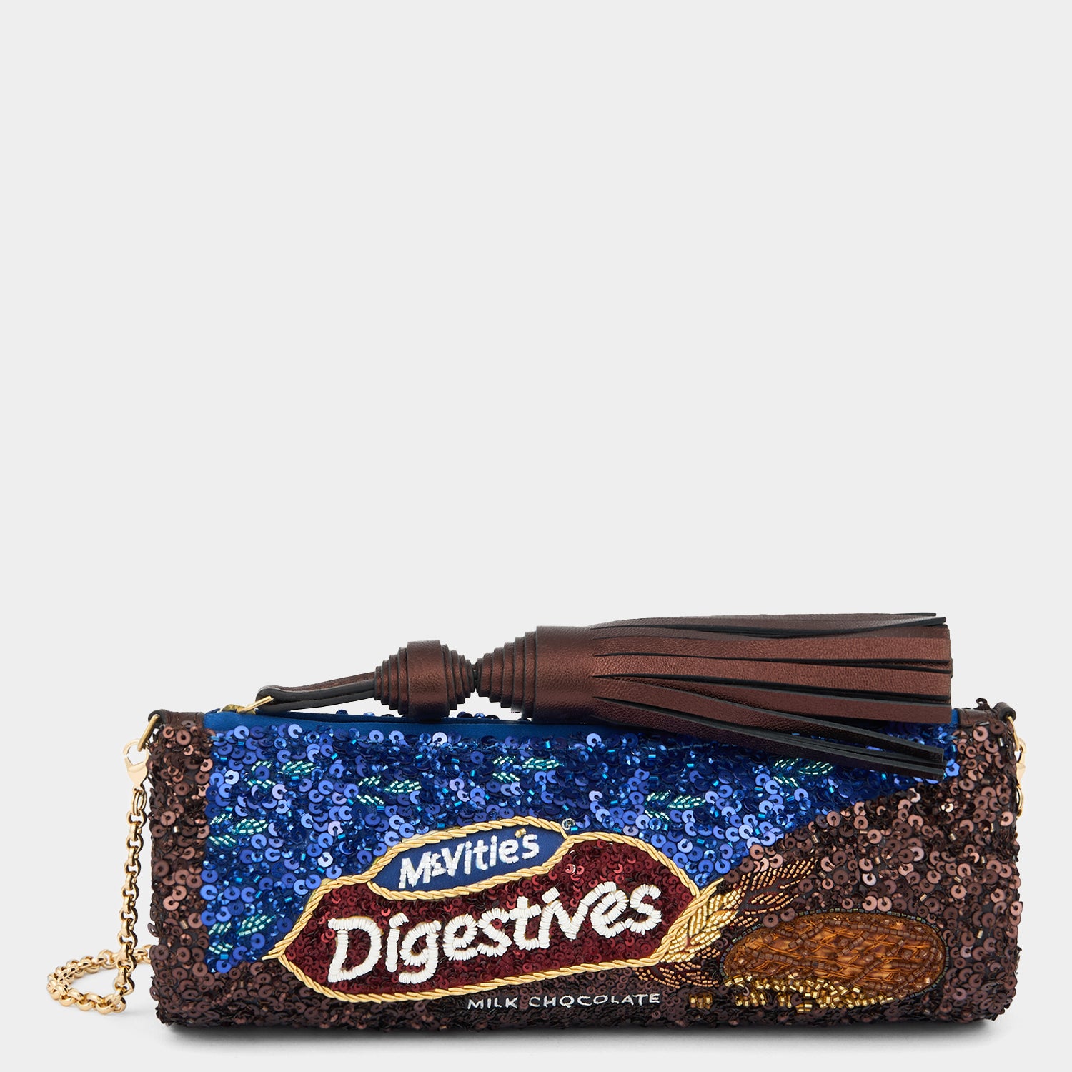 「Digestives」タッセル クラッチ -

          
            Embellished Recycled Satin in Hazelnut -
          

          Anya Hindmarch JP
