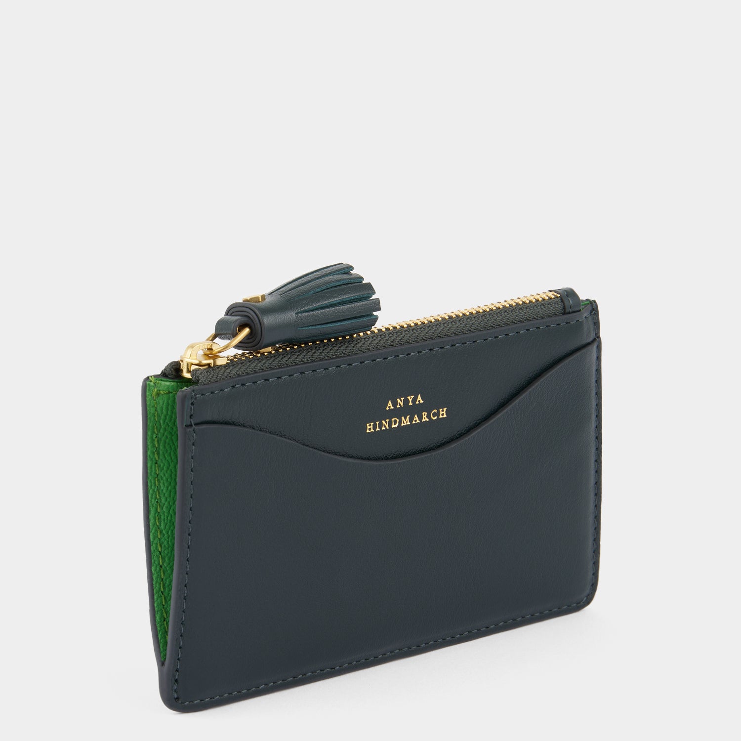 ピーピング アイズ ジップ カードケース -

          
            Shiny Capra in Ink Green -
          

          Anya Hindmarch JP
