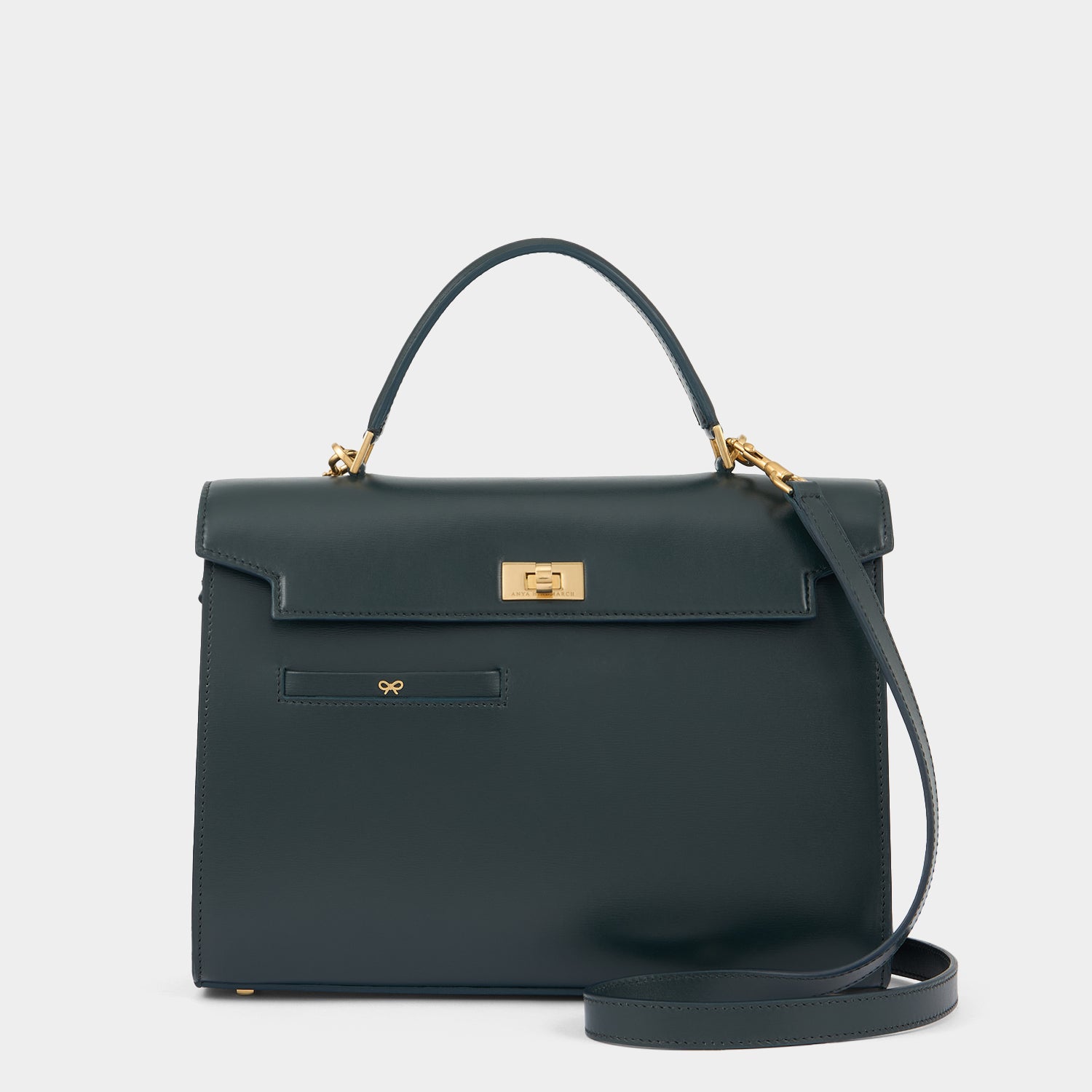 モティマー -

          
            Shiny Box Calf in Ink Green -
          

          Anya Hindmarch JP
