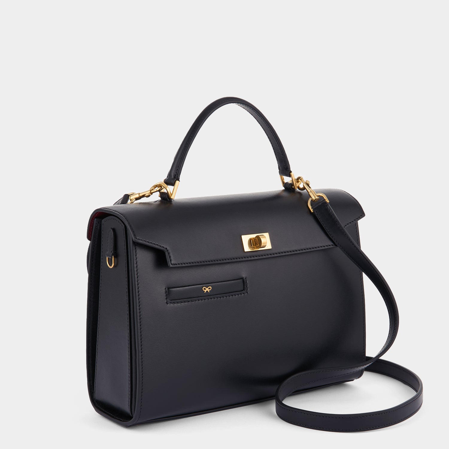 モティマー -

          
            Shiny Box Calf in Black -
          

          Anya Hindmarch JP
