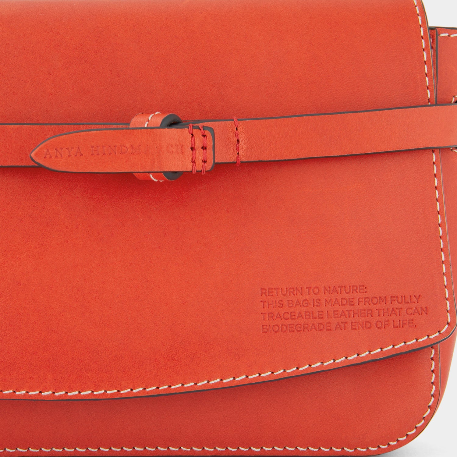 「Return to Nature」 クラッチ -

          
            Compostable Leather in Flame Red -
          

          Anya Hindmarch JP
