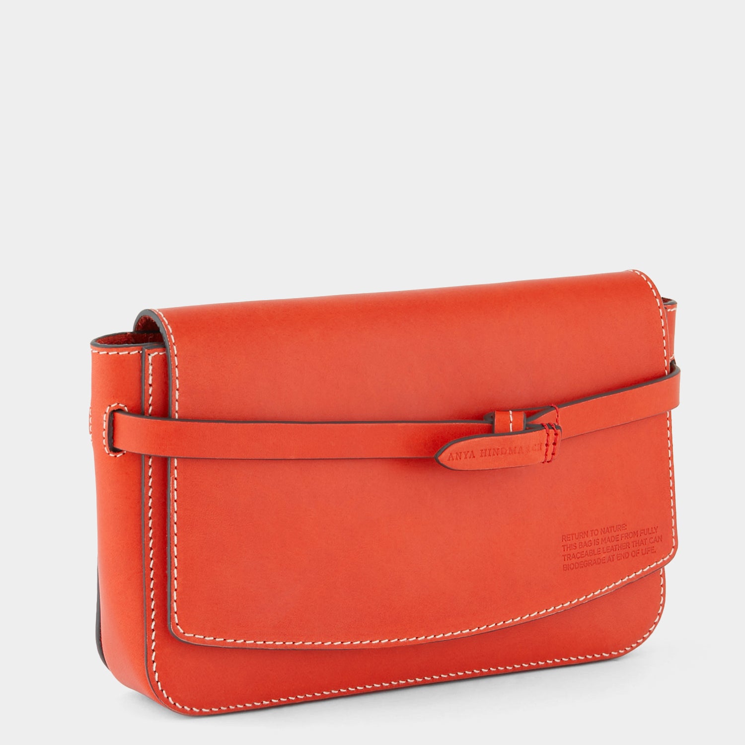 「Return to Nature」 クラッチ -

          
            Compostable Leather in Flame Red -
          

          Anya Hindmarch JP
